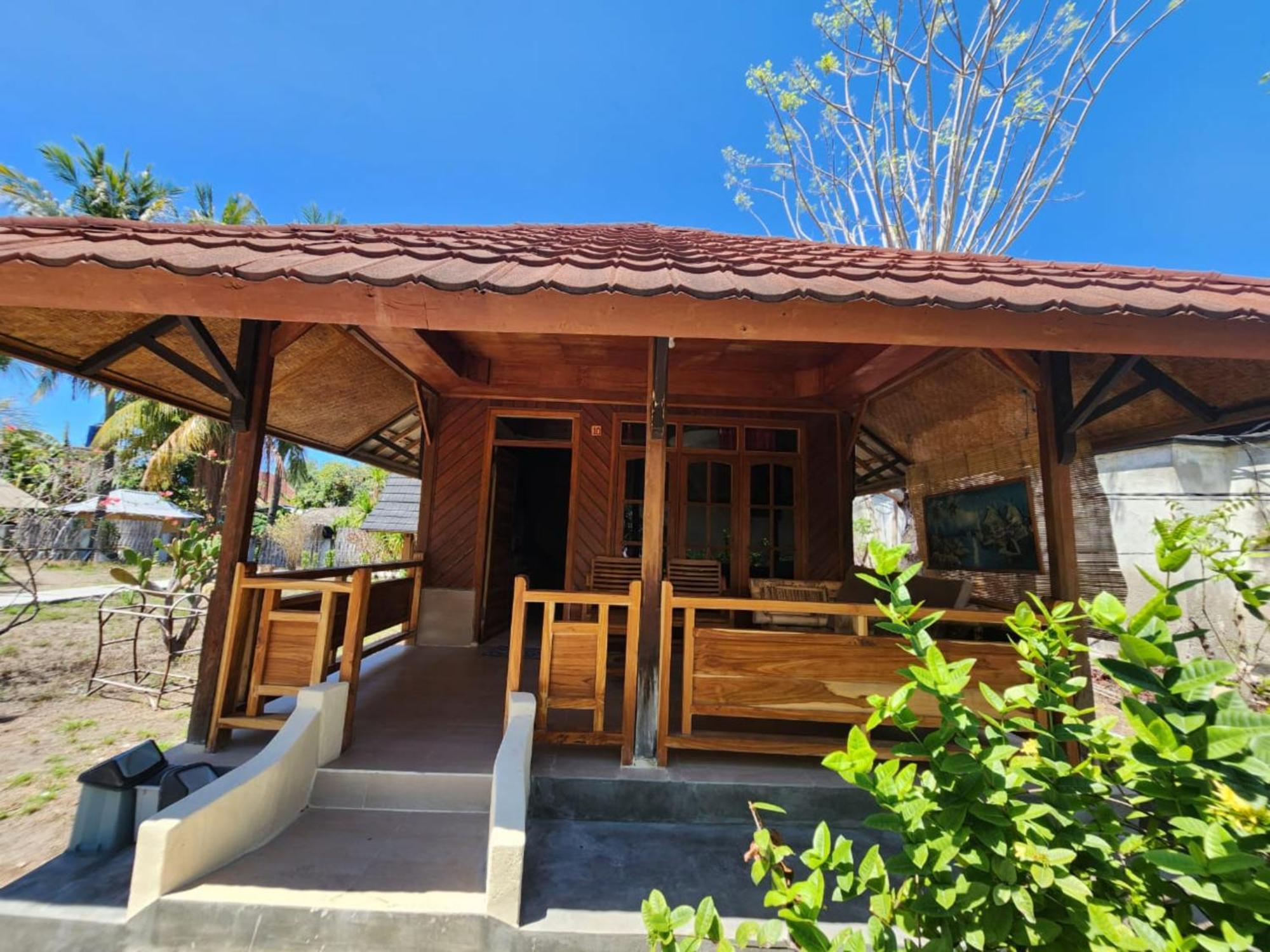 Gusung Indah Bungalow Gili Air Exterior foto