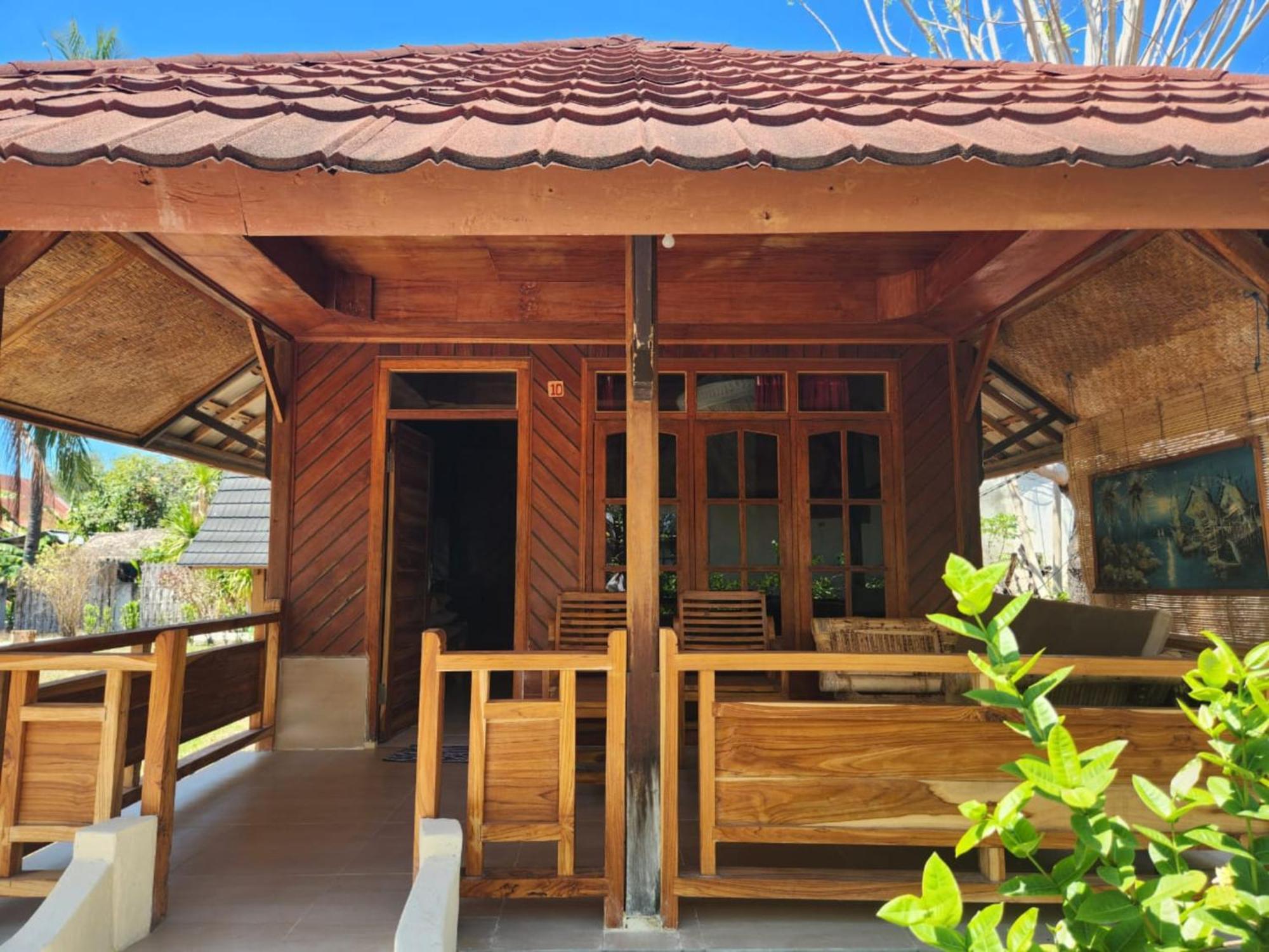 Gusung Indah Bungalow Gili Air Exterior foto