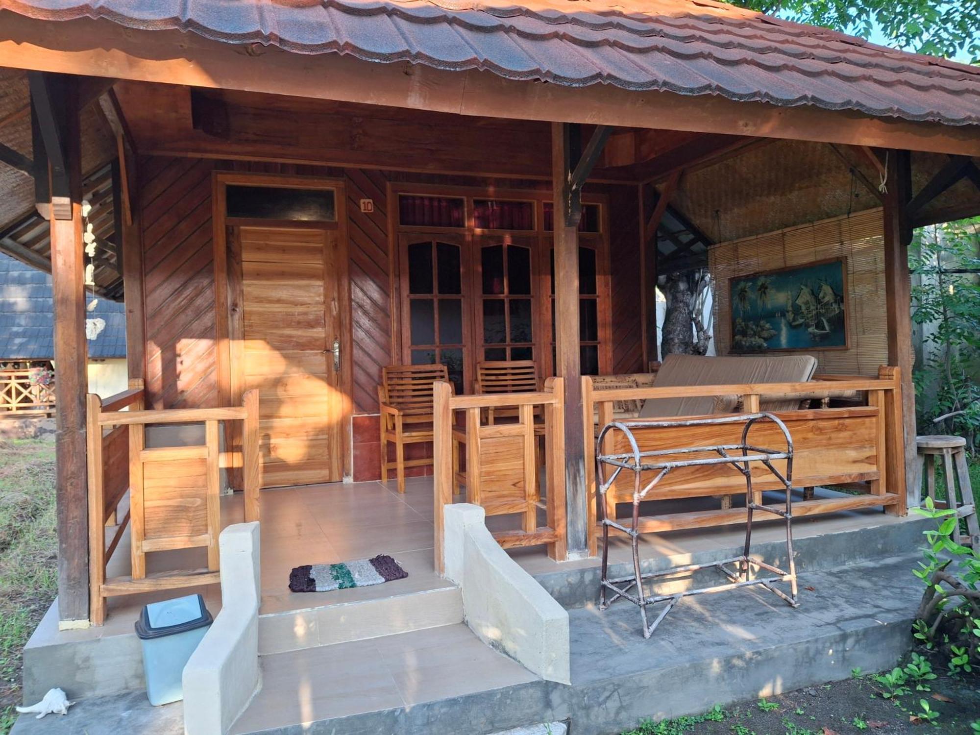 Gusung Indah Bungalow Gili Air Exterior foto