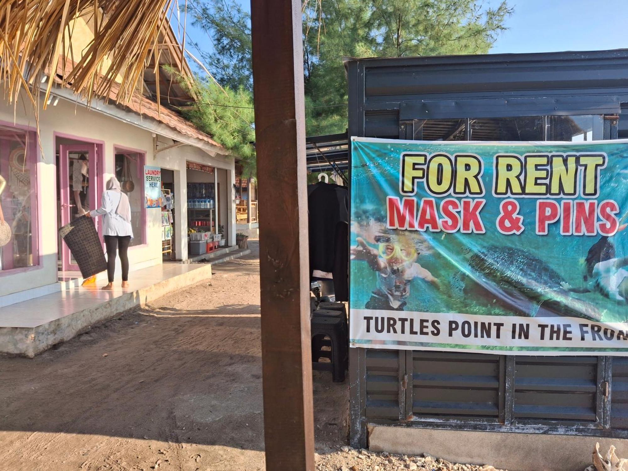 Gusung Indah Bungalow Gili Air Exterior foto
