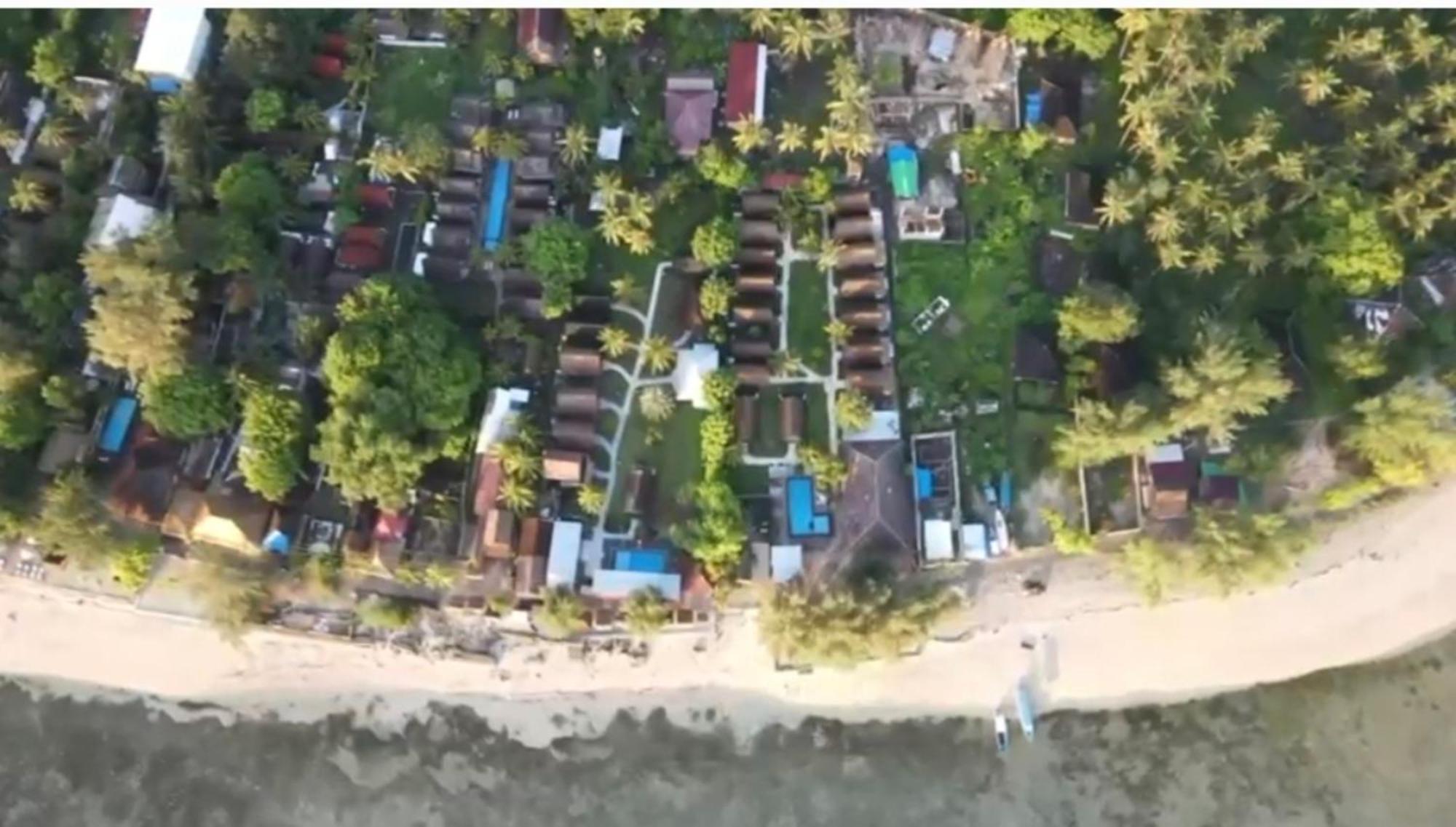 Gusung Indah Bungalow Gili Air Exterior foto